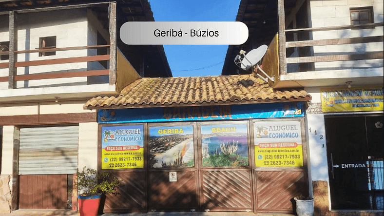 Geribá - Búzios - Suíte 15 - Aluguel Econômico