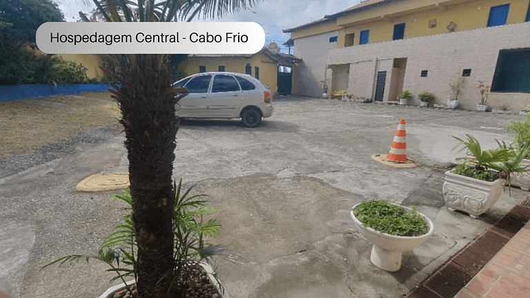 Hospedagem Central - Suíte 102 - Cabo Frio - Aluguel Econômi