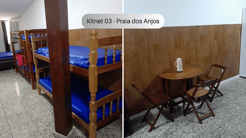 Kitnet 03 - Praia dos Anjos - Arraial do Cabo - Aluguel Econ
