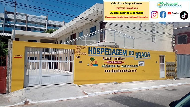 Cabo Frio - Braga - Kitnets - Economic Rental
