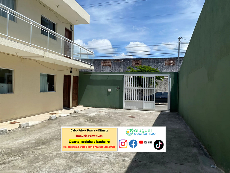 Cabo Frio - Braga - Kitnets - Alquiler Económico
