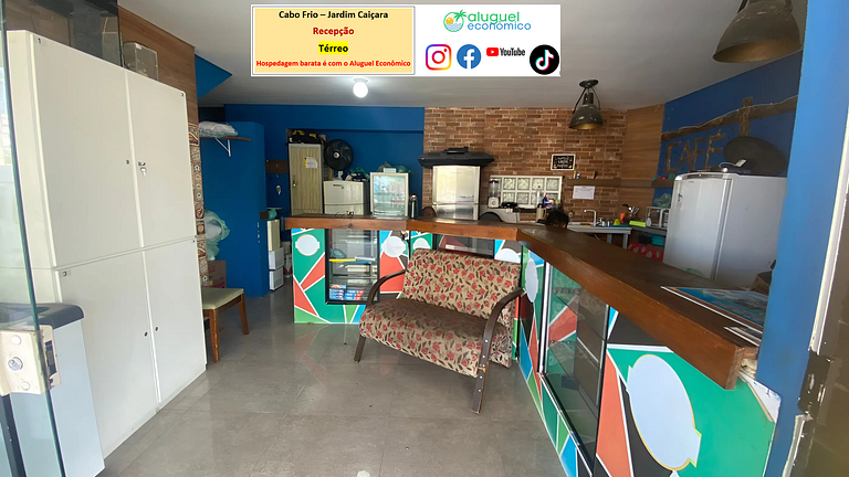 Jardim Caiçara - Suite 02 - Cabo Frio - Alquiler Económico