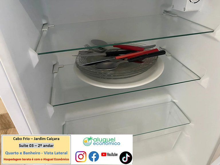 Jardim Caiçara - Suite 03 - Cabo Frio - Economic Rental