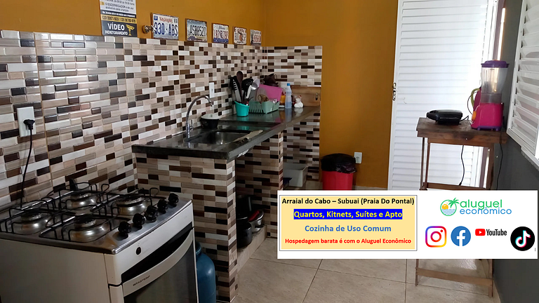 Subuai Village - Suite 10 - Arraial do Cabo - Economic Rent