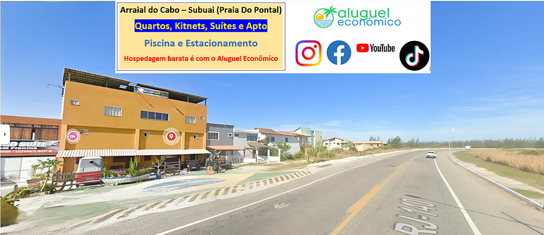 Subuai Village - Suite 02 - Arraial do Cabo - Economic Rent