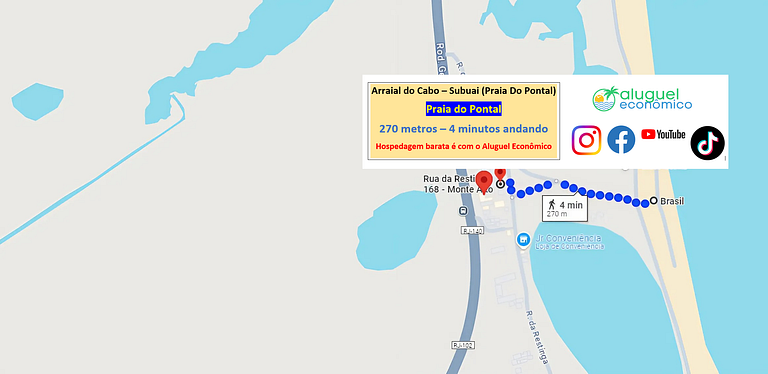 Subuai Village - Suite 14 - Arraial do Cabo - Economic Renta