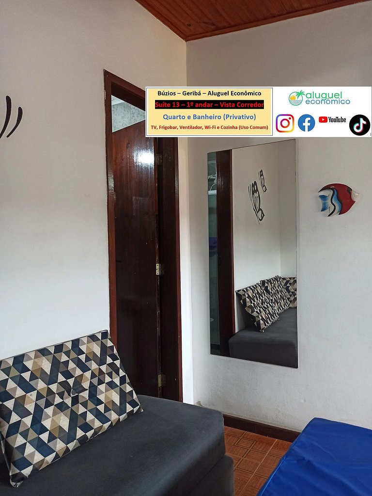 Geribá - Búzios - Suite 13 - Economic Rent