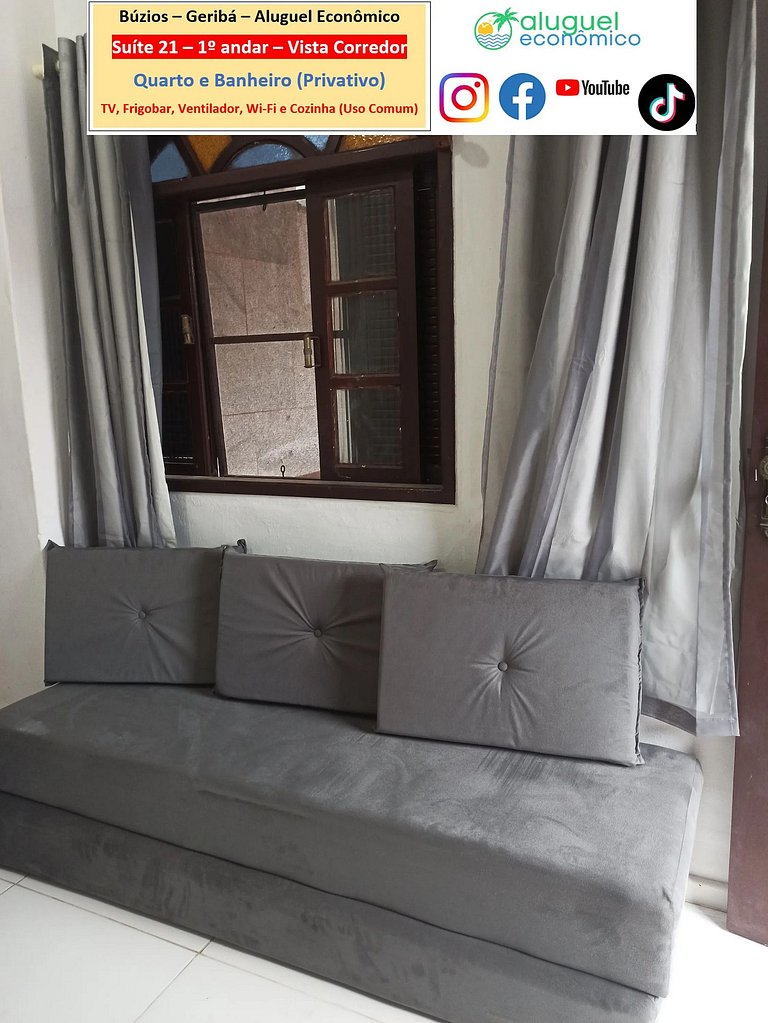 Geribá - Búzios - Suite 21 - Alquiler Económico