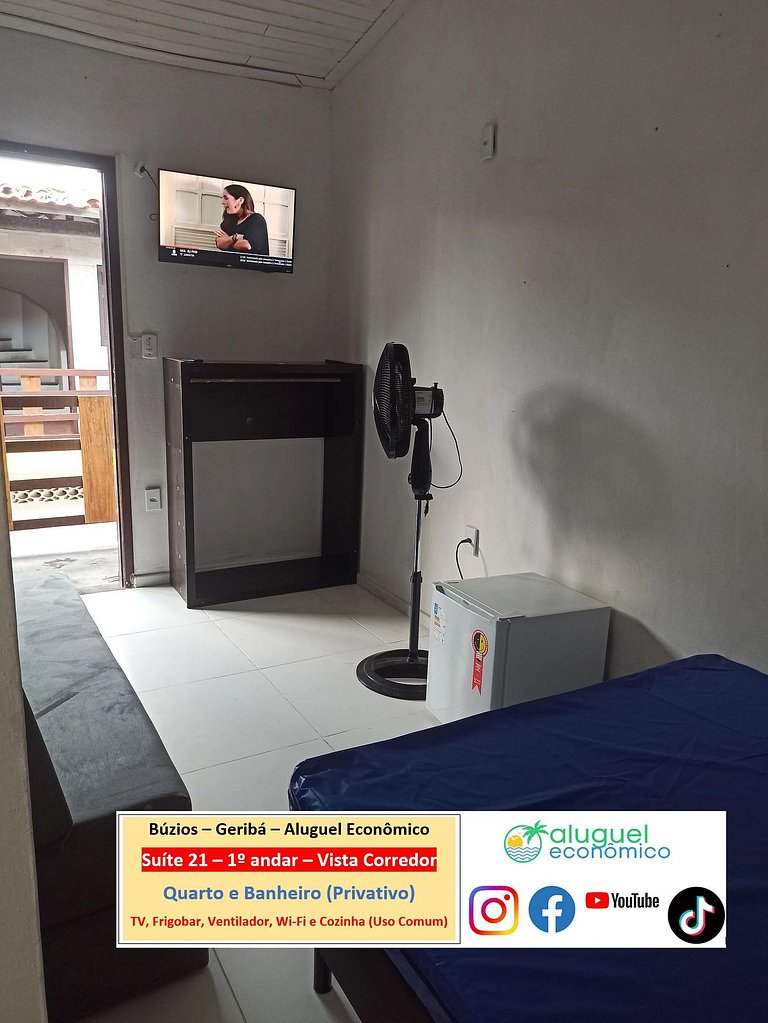 Geribá - Búzios - Suite 21 - Alquiler Económico
