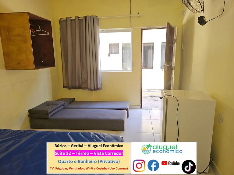 Geribá - Búzios - Suite 32 - Alquiler Económico