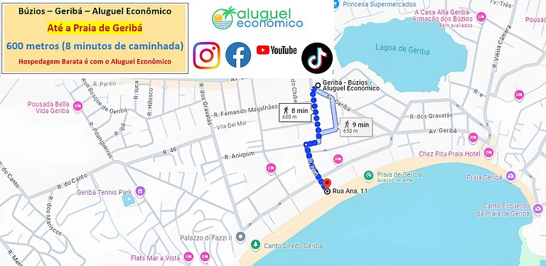 Geribá - Búzios - Suite 35 - Alquiler Económico