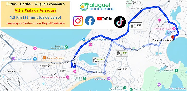 Geribá - Búzios - Suite 35 - Alquiler Económico