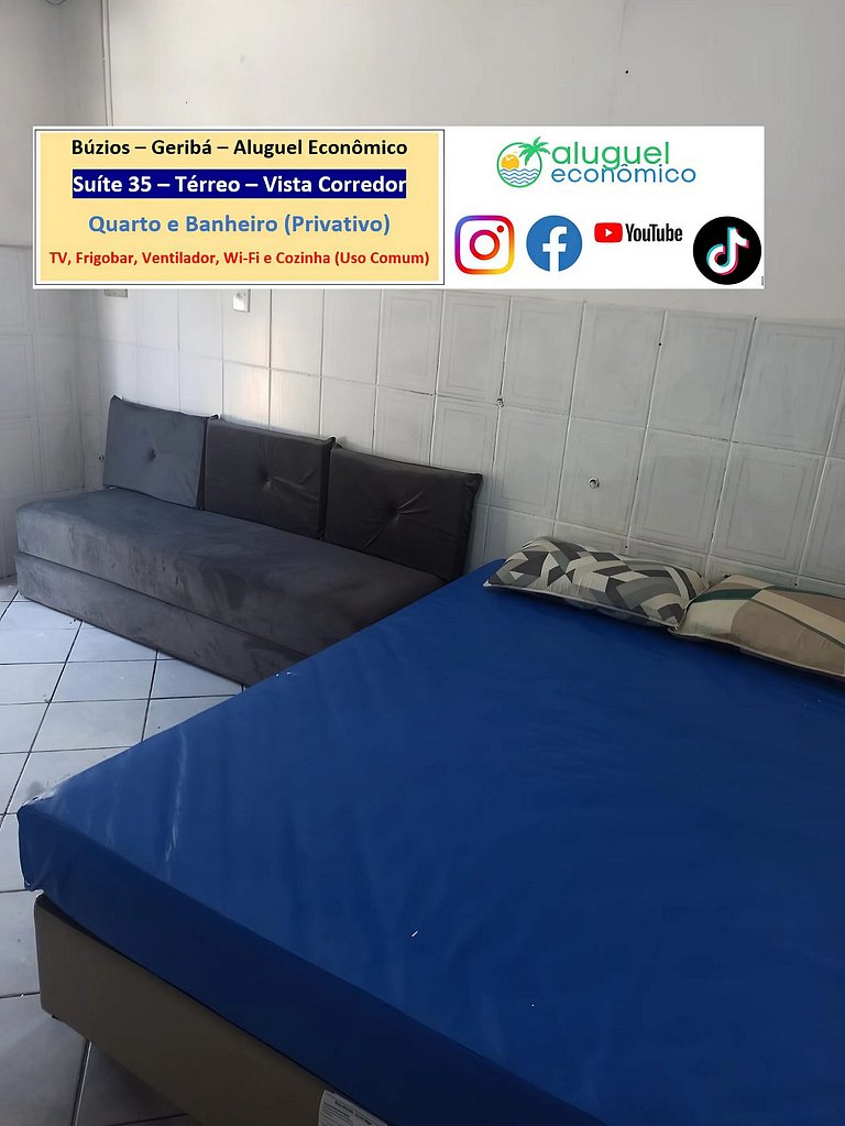 Geribá - Búzios - Suite 35 - Alquiler Económico