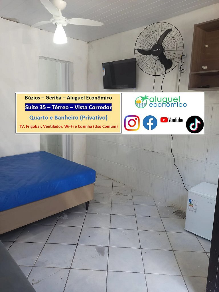 Geribá - Búzios - Suite 35 - Alquiler Económico