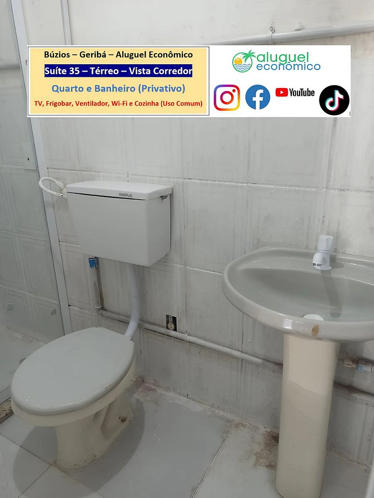 Geribá - Búzios - Suite 35 - Alquiler Económico