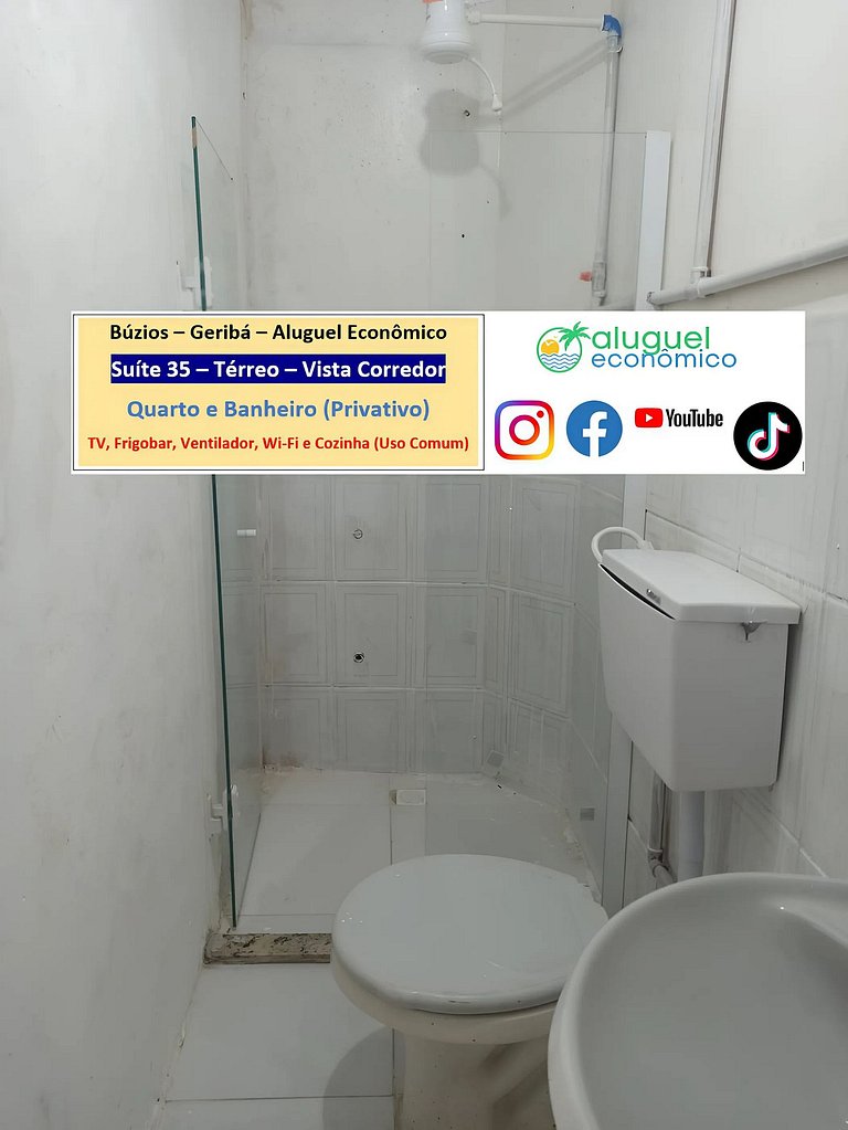 Geribá - Búzios - Suite 35 - Alquiler Económico