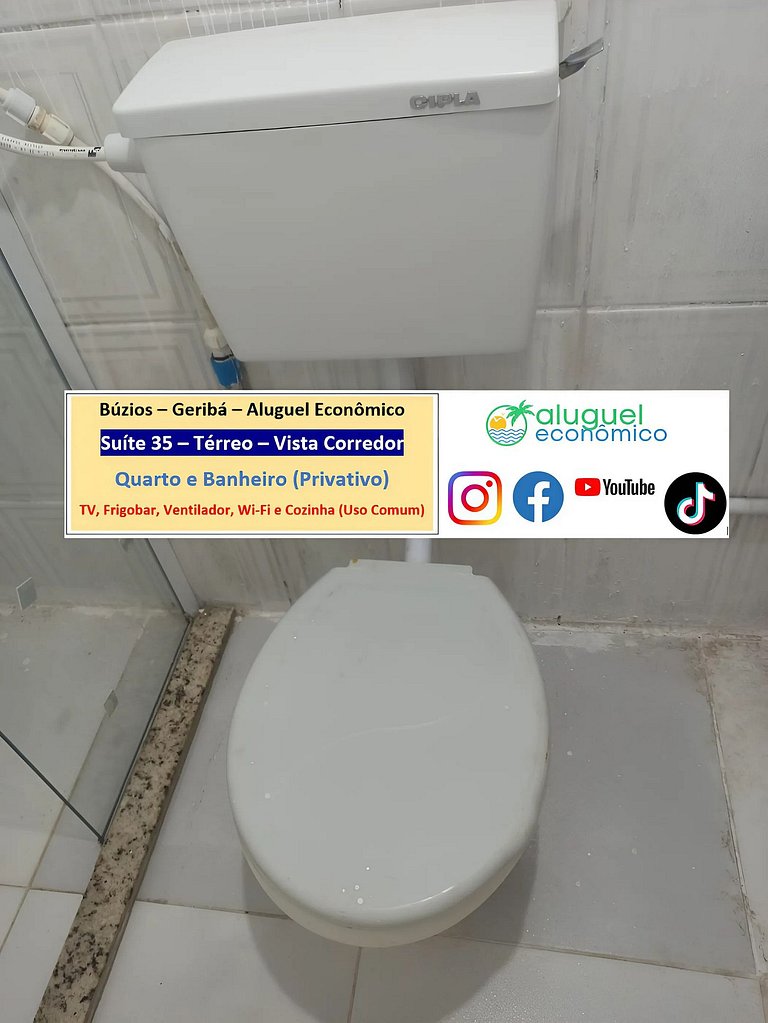 Geribá - Búzios - Suite 35 - Alquiler Económico