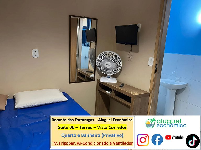Recanto das Tartarugas - Suite 06 - Arraial do Cabo - Econom