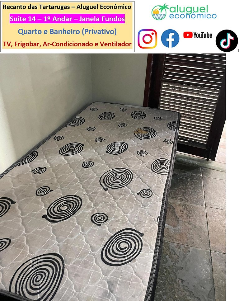 Recanto das Tartarugas - Suite 14 - Arraial do Cabo - Econom