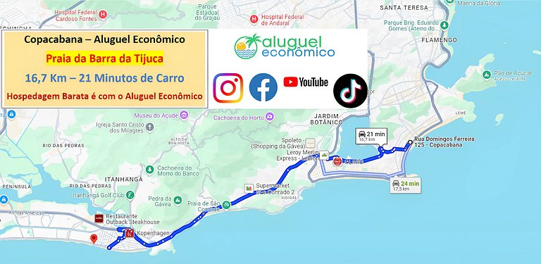 Copacabana - Apartamento 1122 - Alquiler Económico