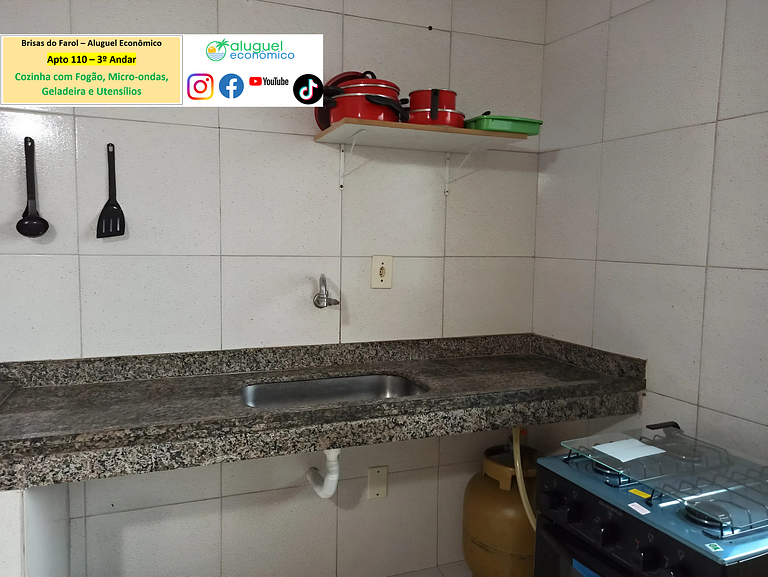 Brisas do Farol - Apt 110 - Arraial do Cabo - Economic Rent