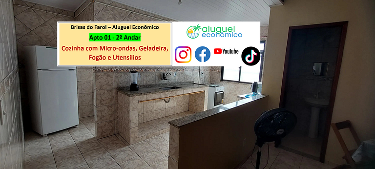 Brisas do Farol - Apartamento 01 - Arraial do Cabo - Alquile