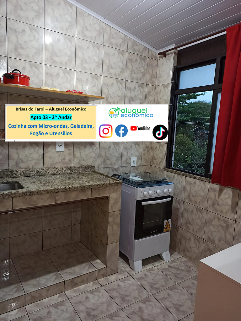 Brisas do Farol - Apt 03 - Arraial do Cabo - Economic Rent