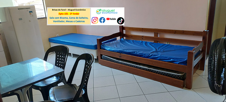 Brisas do Farol - Apto 101 - Arraial do Cabo - Alquiler Econ