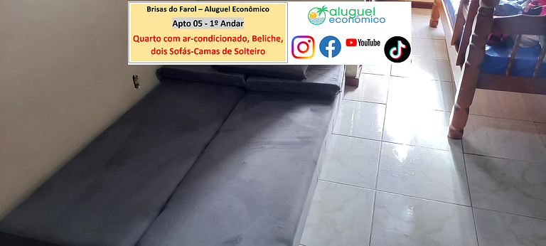 Brisas do Farol - Apto 05 - Arraial do Cabo - Alquiler Econó