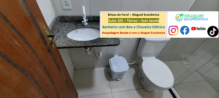 Brisas do Farol - Suite 105 - Arraial do Cabo - Economic Ren