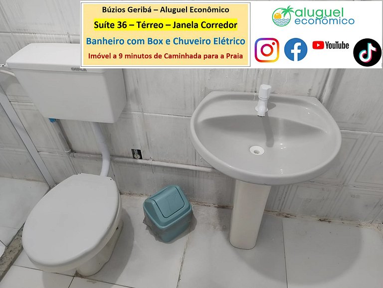 Geribá - Búzios - Suite 36 - Alquiler Económico