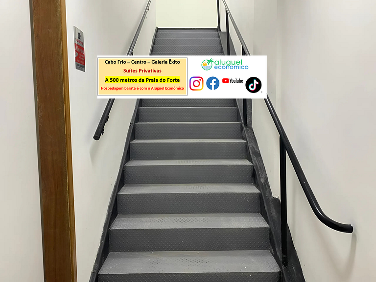 Suite 211 - Cabo Frío - Centro - Galería Êxito