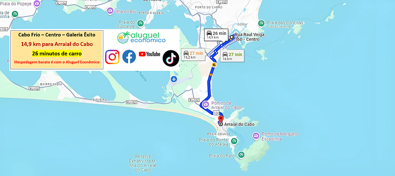 Suite 212 - Cabo Frio - Center - Galeria Êxito