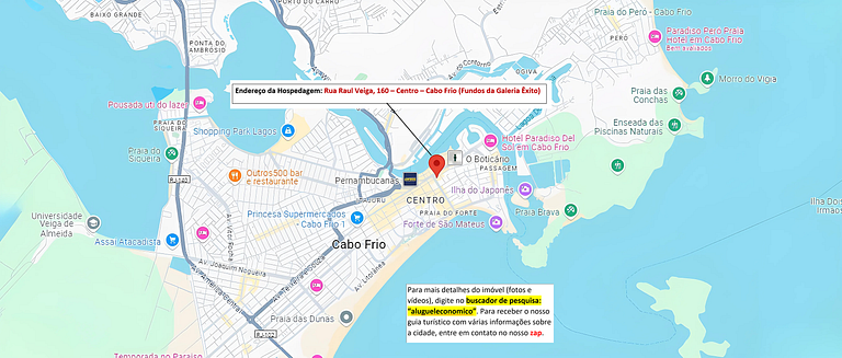Suite 211 - Cabo Frío - Centro - Galería Êxito