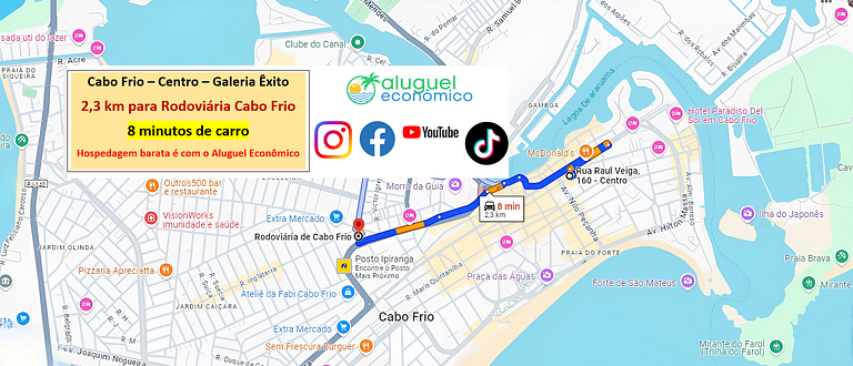 Suite 209 - Cabo Frio - Center - Galeria Êxito