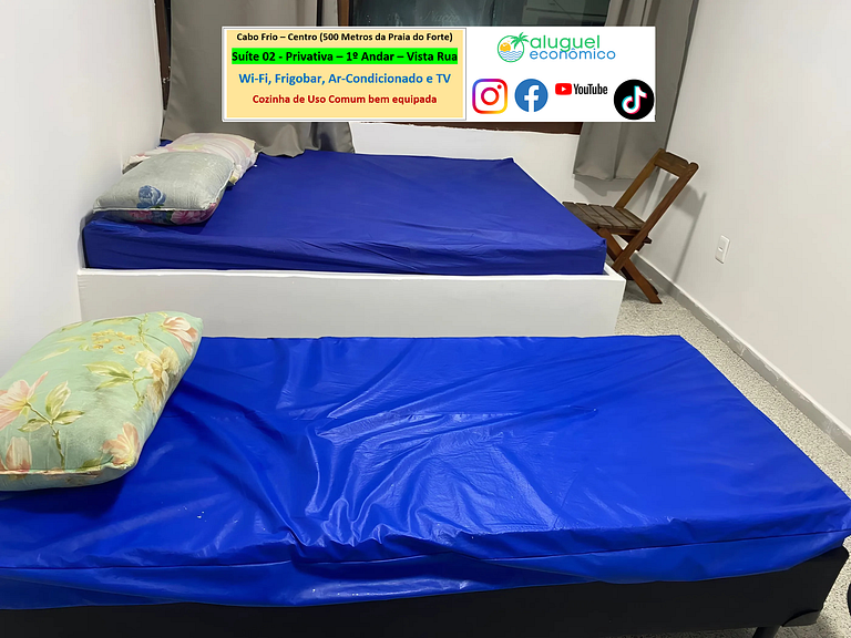 Suite 02 - Cabo Frio - Centro - Galería Êxito