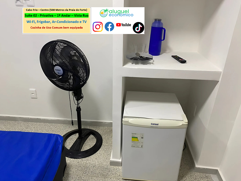 Suite 02 - Cabo Frio - Centro - Galería Êxito