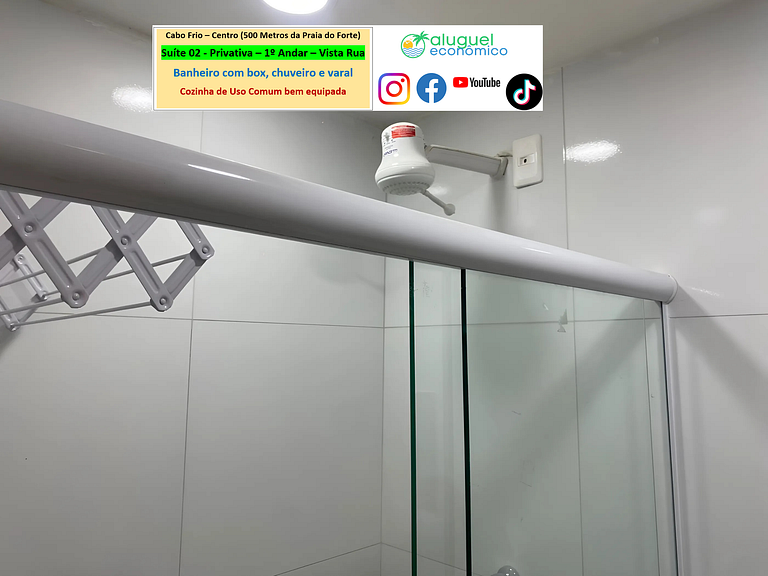 Suite 02 - Cabo Frio - Centro - Galería Êxito