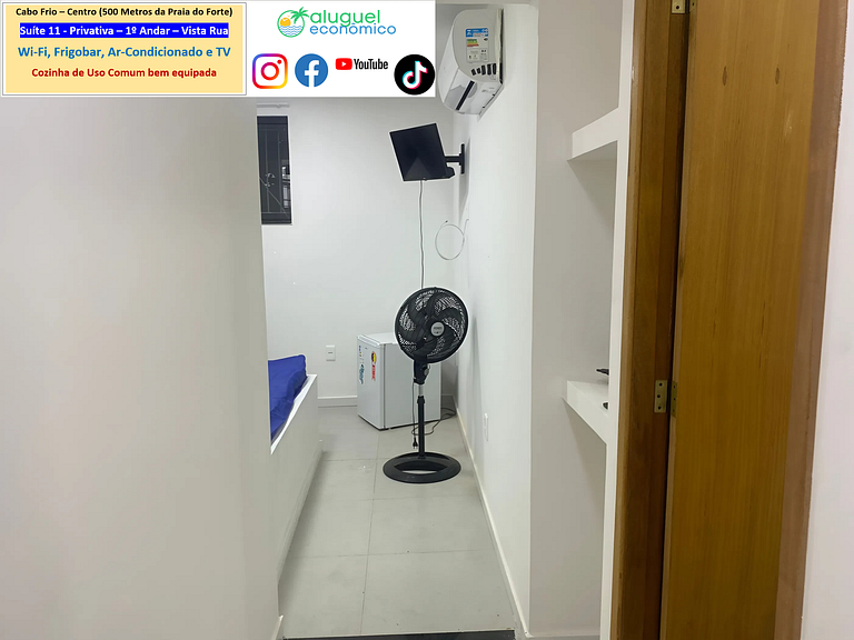 Suite 11 - Cabo Frio - Center - Galeria Êxito