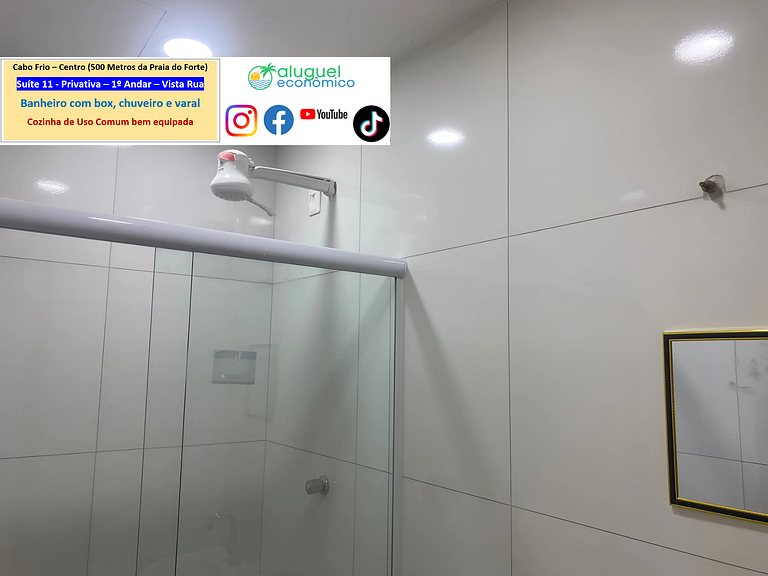 Suite 11 - Cabo Frio - Center - Galeria Êxito