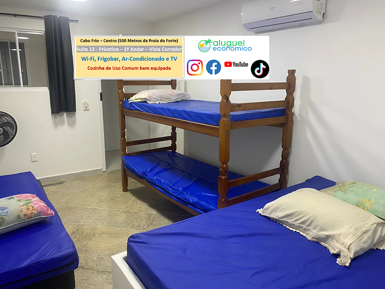 Suite 13 - Cabo Frio - Center - Galeria Êxito