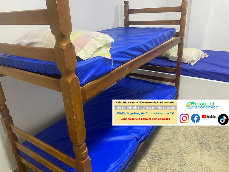 Suite 13 - Cabo Frio - Center - Galeria Êxito