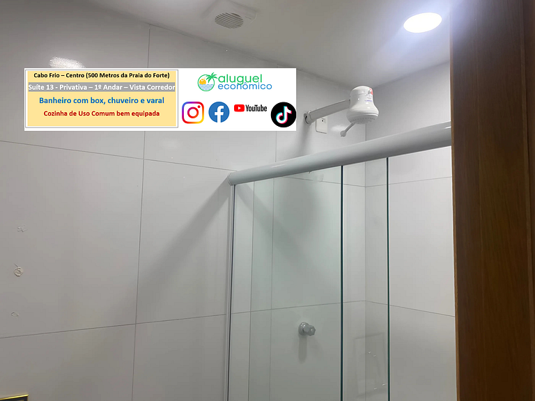 Suite 13 - Cabo Frio - Center - Galeria Êxito