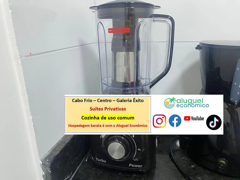 Suite 13 - Cabo Frio - Center - Galeria Êxito