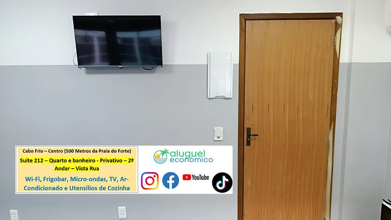 Suite 212 - Cabo Frio - Center - Galeria Êxito