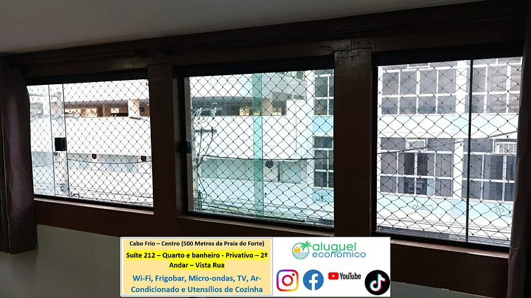 Suite 212 - Cabo Frío - Centro - Galería Êxito