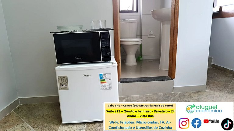 Suite 212 - Cabo Frio - Center - Galeria Êxito