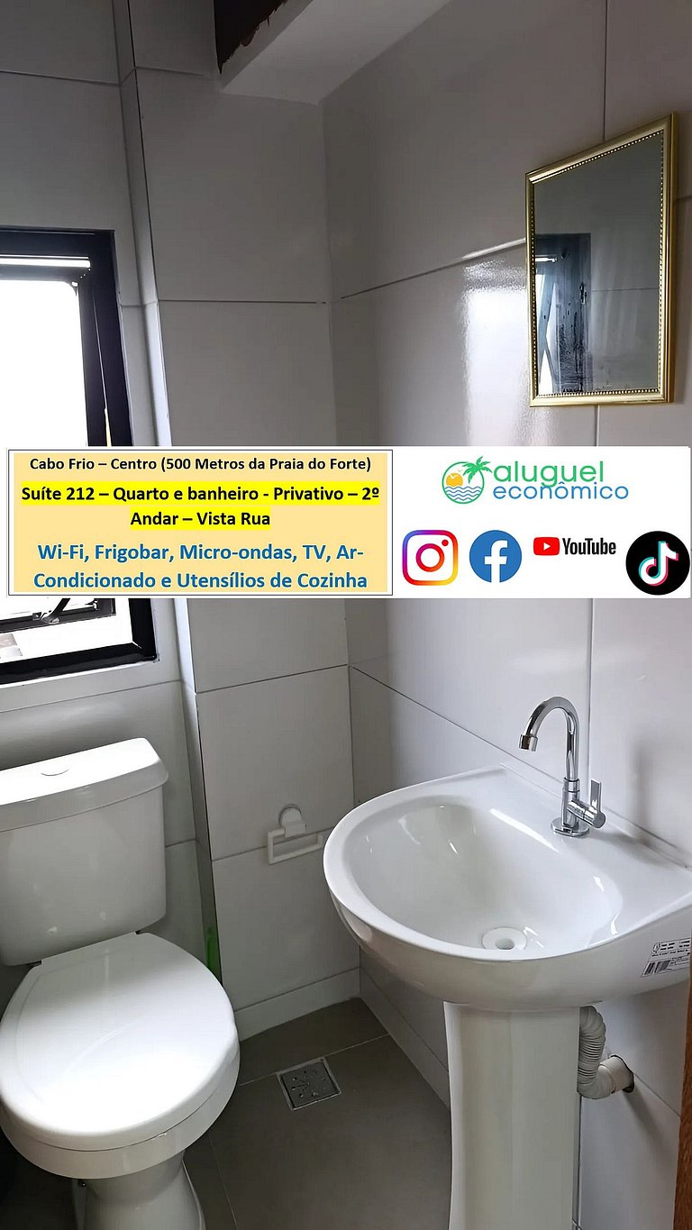 Suite 212 - Cabo Frio - Center - Galeria Êxito