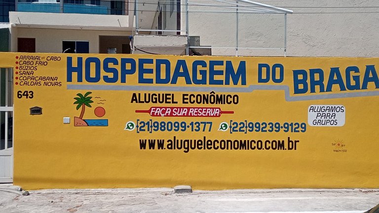 Braga - Kitnet 05 - Cabo Frio - Aluguel Econômico