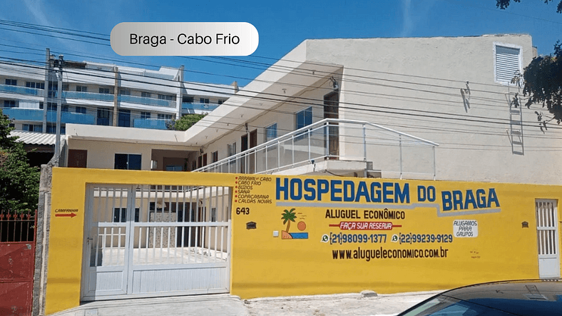 Braga - Kitnet 09 - Cabo Frio - Aluguel Econômico